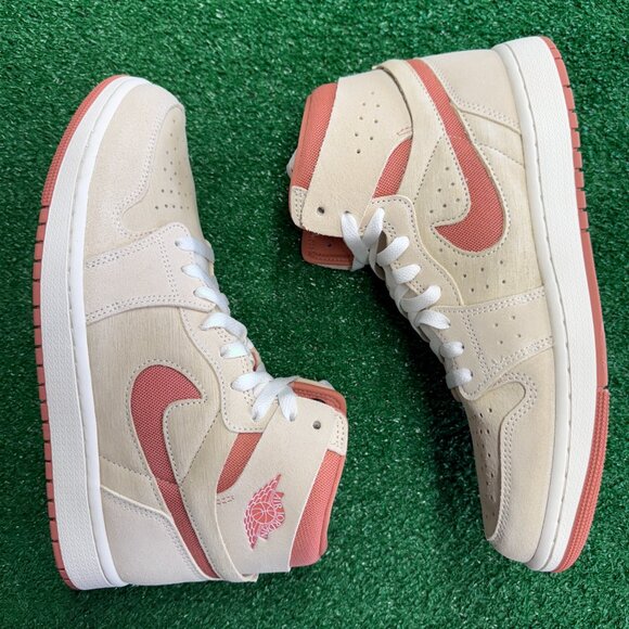 Nike Jordan 1 High Zoom Air CMFT 2 Terra Burnt Sunrise Mens DV1307-102 NEW Sz 10 - Picture 3 of 4